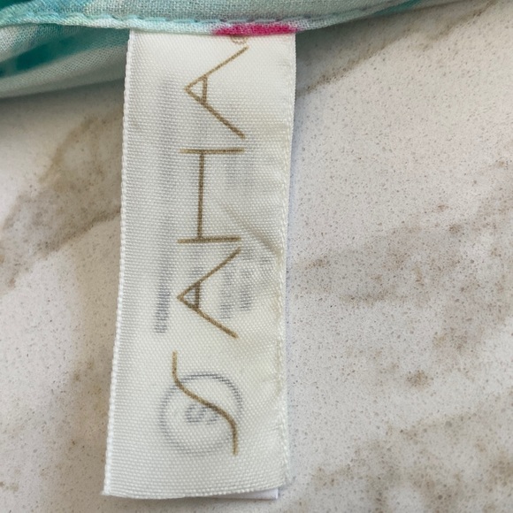 Saha Swimwear: Printed Romper: Sz: S - Picture 5 of 7